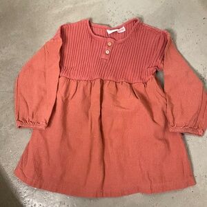 Zara Fall Toddler Dress